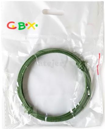 ALAMBRE FORRADO VERDE 12mmx5m - CBX