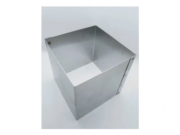 MOLDES VELAS ACERO INOX CUAD 10X10X20 - CIDER