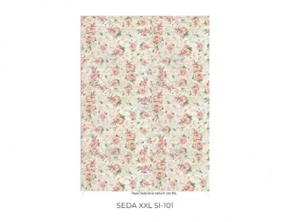 LAMINAS SEDA 50x70cm ESTAMPA F - ESTAMPA FELICCE