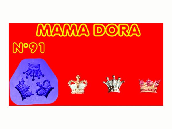 MAMA DORA MOLDES CORONA x3 - MAMA DORA