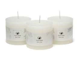 VELON SPA LINE CH 7x6cm BLANCO - VELAS DE LOS MILAGROS