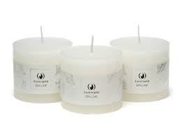 VELON SPA LINE CH 7x6cm BLANCO - VELAS DE LOS MILAGROS