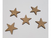 MINIATURA ESTRELLA CHICA 2,5cm x5und - IND DEL ARTE / CORTE LASER