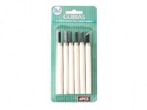 GUBIAS SET IBI 6 UNIDADES - IBICO
