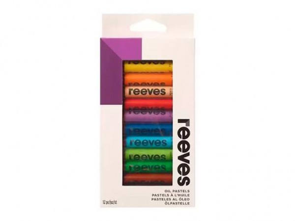OLEOS PASTEL x12 LARGOS REEVES - REEVES