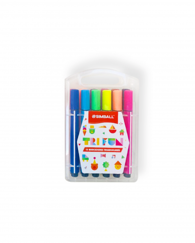 MARCADOR TRIANGULAR TRIFUN X 12 - SIMBALL