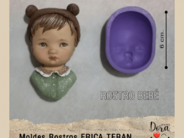 MAMA DORA MOLDES ROSTRO BEBE - MAMA DORA