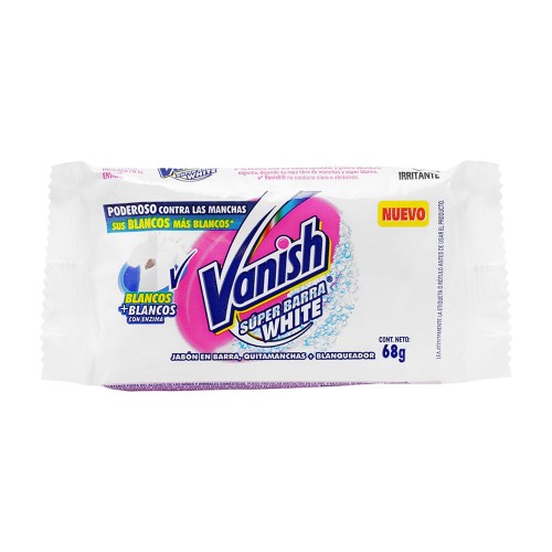 JABON BARRA BLANCO VANISH 75g - LIMPIEZA Y QUIMICOS CIDER