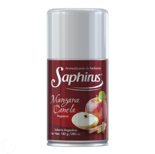 AEROSOL SAPHIRUS MANZANA Y CANELA 280cc - LIMPIEZA Y QUIMICOS CIDER