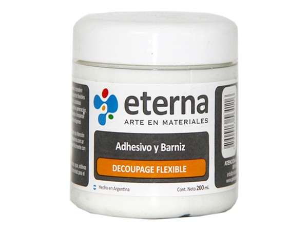 ADHESIVO DECOUPAGE 200ML FLEXIBLE ETERNA - ETERNA