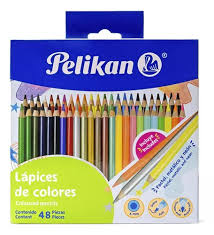 LAPICES COLORES PELIKAN SET x48 COL/FL/M - PELIKAN