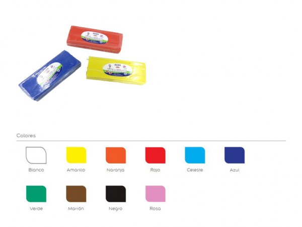 PLASTILINA ALBA 250G - ALBA