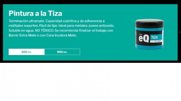 PINTURA TIZA EQ ARTE MET 200cc - EQ ARTE