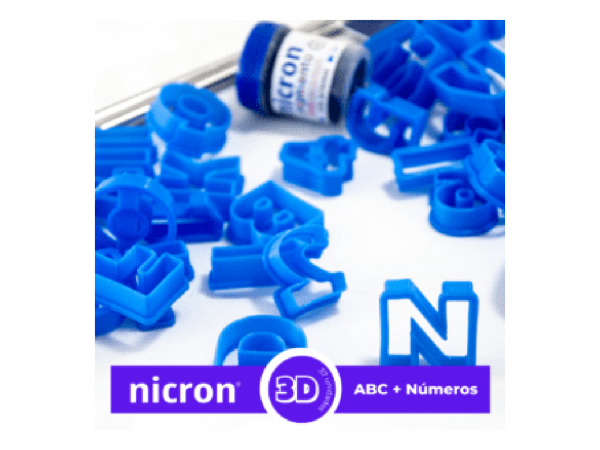 CORTANTES 3D ABC MAS NUMEROS - NICRON