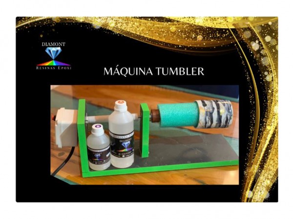 MAQUINA RESINA 1 BRAZO TUMBLER - RESINA DIAMONT