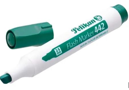 MARCADOR PIZARRA PELIKAN x1 VERDE - PELIKAN