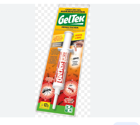 JERINGA HORMIGAS GELTEK 6g - LIMPIEZA Y QUIMICOS CIDER