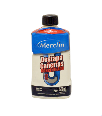 DESTAPA CAÑERIAS CONCENTRADO 1 LT - LIMPIEZA Y QUIMICOS CIDER