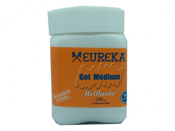 GEL MEDIUM BRILLANTE 250cc EUREKA - EUREKA