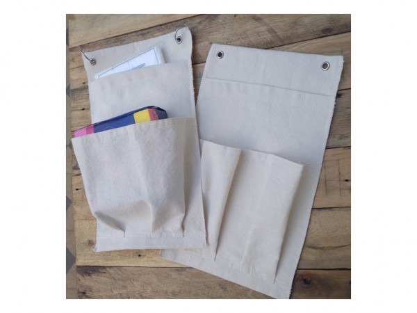 ORGANIZADOR SIMPLE 2 BOLSILLOS 40Xx22cm - ESAMOR