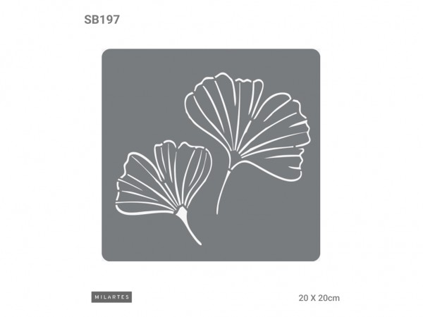 STENCIL MIL ARTES 20x20cm /SN 10x30cm - MIL ARTES