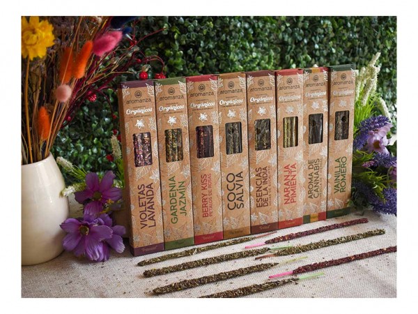 SAHUMERIOS ORGANICOS x6 EXTRA FUERTES - VELAS DE LOS MILAGROS