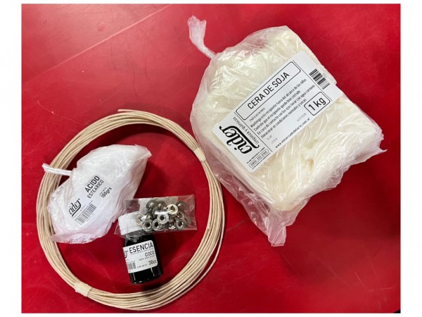 KIT PARA HACER VELAS DE SOJA - CIDER