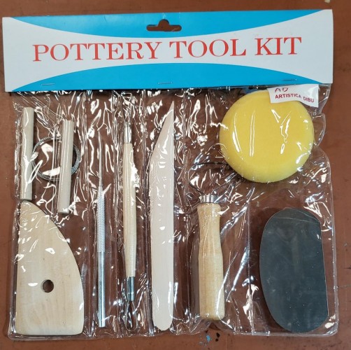 KIT PARA CERAMICA x8 POTTERY TOOL - ARTISTICA DIBU - AD