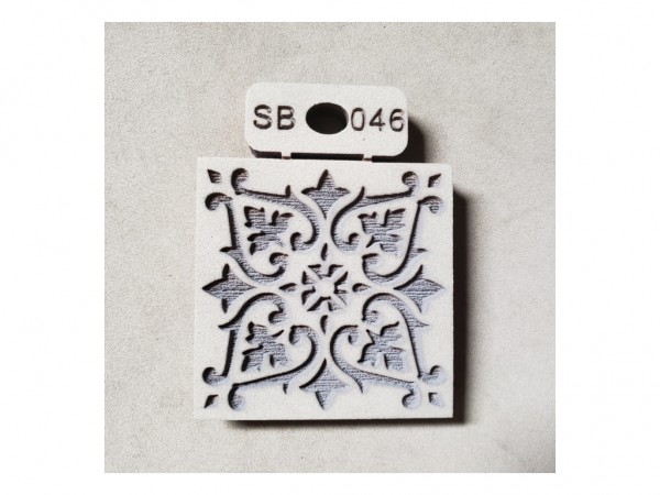 SELLOS BAJO RELIEVE SB046/MOSAICO N3 7cm - IND DEL ARTE / CORTE LASER