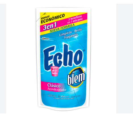 ECHO TRADICIONAL DOYPACK 450CC - LIMPIEZA Y QUIMICOS CIDER