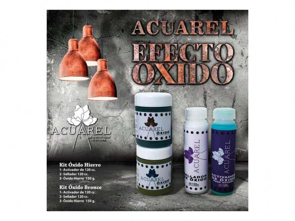 KIT EFECTO OXIDO BRONCE ACUAREL - ACUAREL