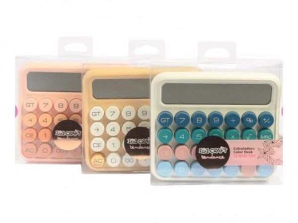 CALCULADORA PREMIUM ESCRITORIO 12 dig - IBICO