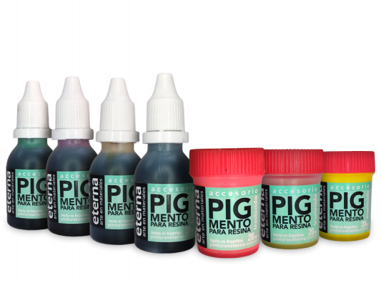 PIGMENTOS PARA RESINA TURQUESA 20ml - ETERNA
