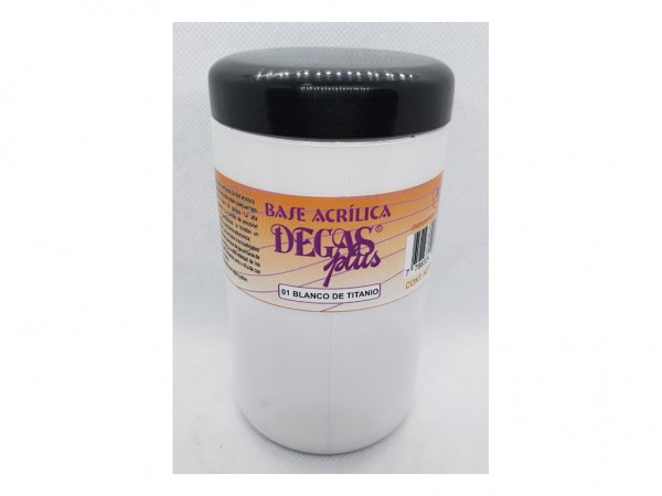 BASE ACRILICA DEGAS BLANCA 400cc - DEGAS PLUS