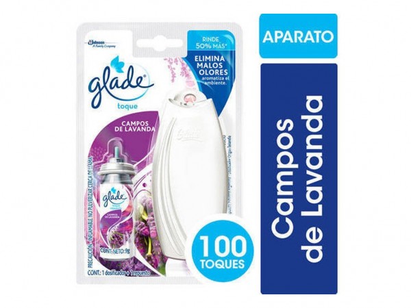 GLADE TOQUE FULL LAVANDA + APARATO - LIMPIEZA Y QUIMICOS CIDER