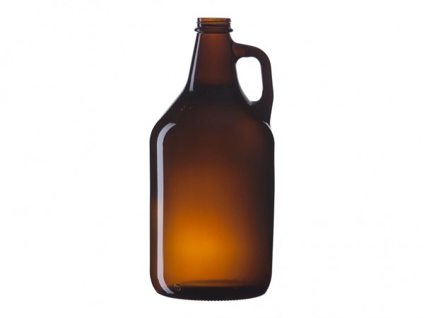 BOTELLA GROWLER 1900cc AMBAR C/TAPA - ENVASES VIDRIO