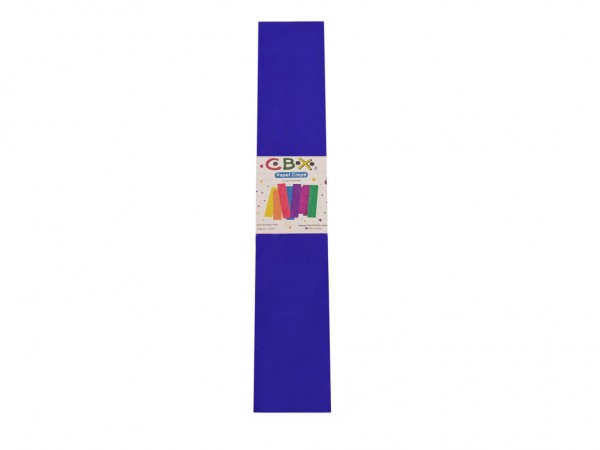 PAPEL CREPE COM AZUL FRANC 2mx50cm - CBX