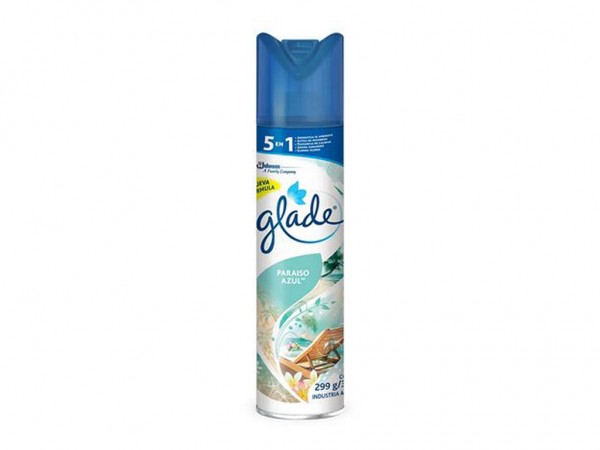 GLADE AEROSOL PARAISO AZUL 360CC - LIMPIEZA Y QUIMICOS CIDER