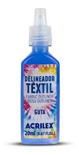 DELINEADOR TEXTIL INCOLORO 20 ml - ACRILEX