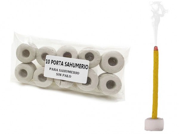 PORTA SAHUMERIO SIN PALO CUADRADO - VELAS DE LOS MILAGROS