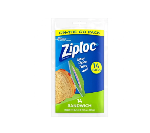 ZIPLOC BOLSA LLEVAR CHICA 14 unid - LIMPIEZA Y QUIMICOS CIDER
