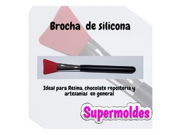 BROCHA DE SILICONA - SUPERMOLDES