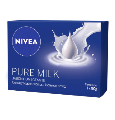 NIVEA PURE MILK 90g BOX - LIMPIEZA Y QUIMICOS CIDER