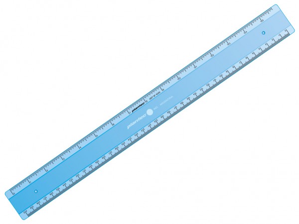 REGLA PLANTEC TECNICA 40CM C/MM Y PULG - PLANTEC