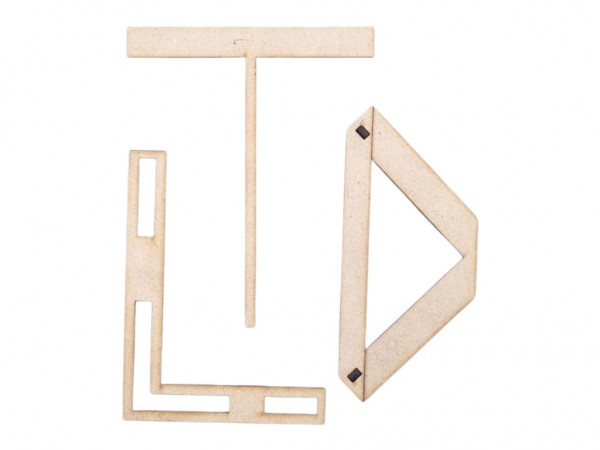 SET ENCUADERNACION X3 REGLAS 3 mm - IND DEL ARTE / CORTE LASER