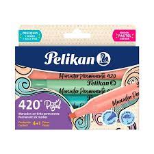 MARCADOR PERMANENTE PASTEL x5 und PELIK - PELIKAN