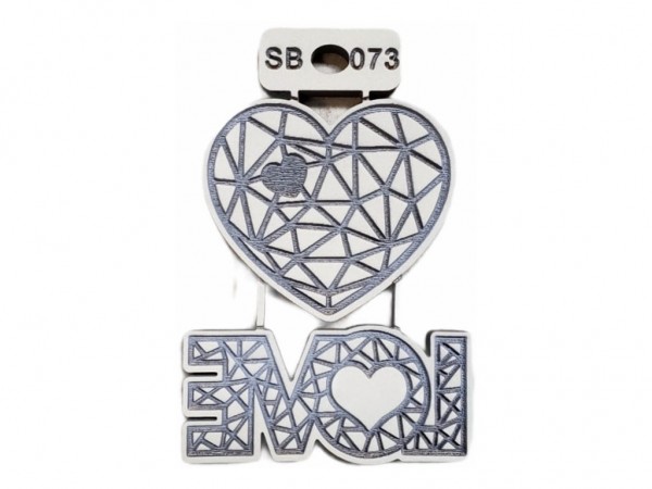 SELLOS BAJO RELIEVE SB073/PUNTILLAS LOVE - IND DEL ARTE / CORTE LASER