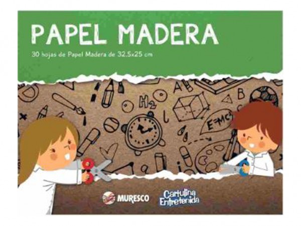 BLOCK PAPEL MADERA 30H - MURESCO