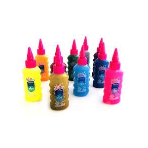 ADHESIVO GLITTER 30ml TURQUESA - IBICO