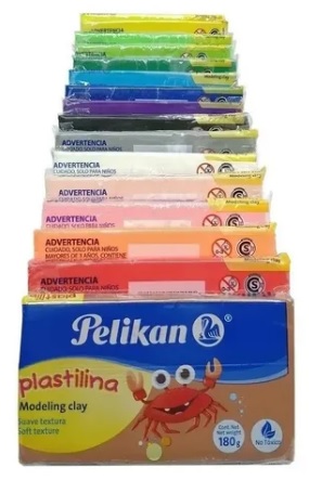 PLASTILINA PELIKAN 180 GR - PELIKAN